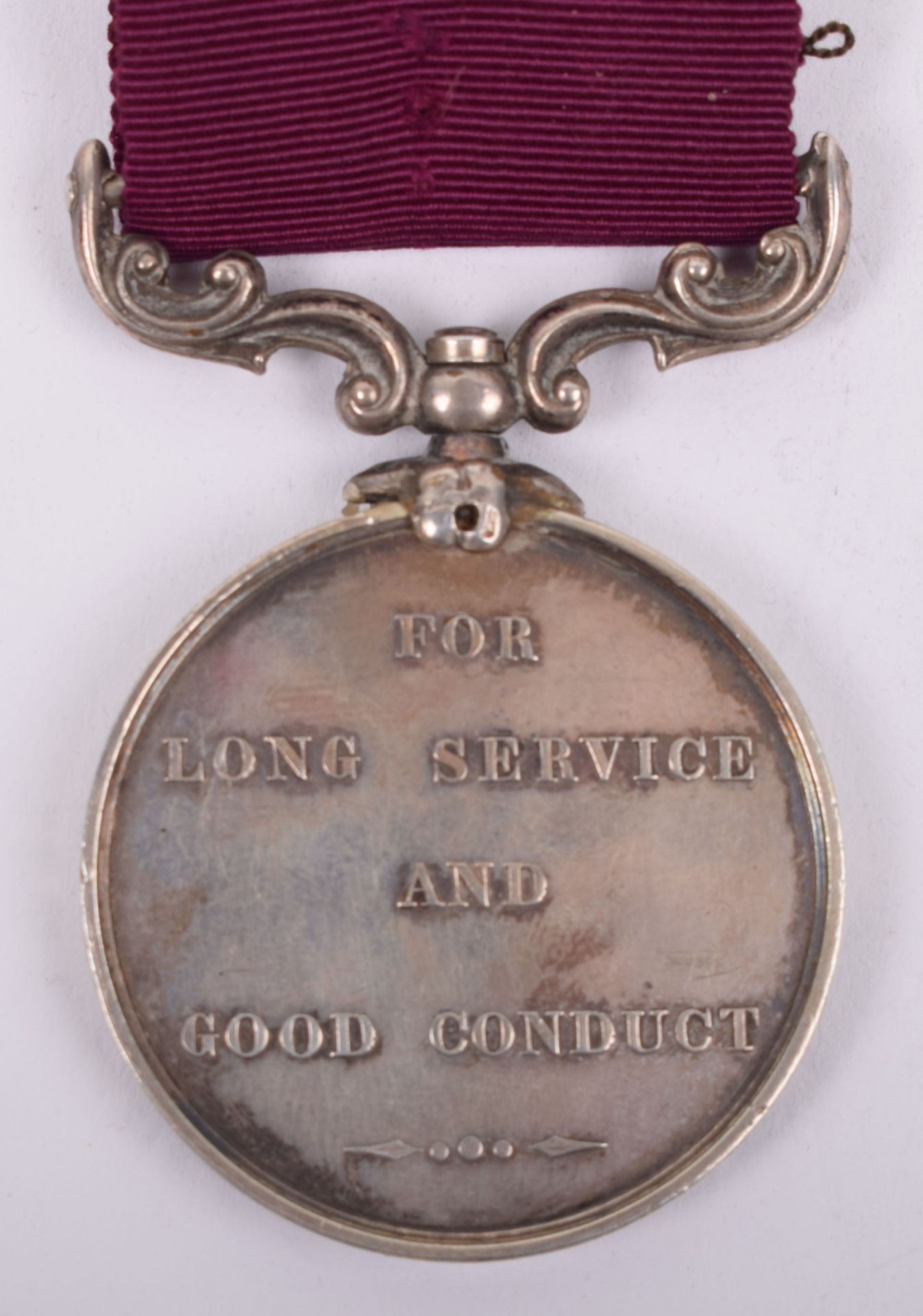 Victorian Army Long Service Good Conduct Medal 10th Division Coastal Battery Royal Artillery - Image 4 of 5