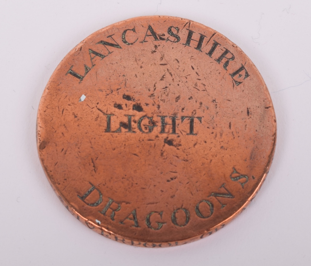 Georgian Lancashire Light Dragoons Token - Image 4 of 6