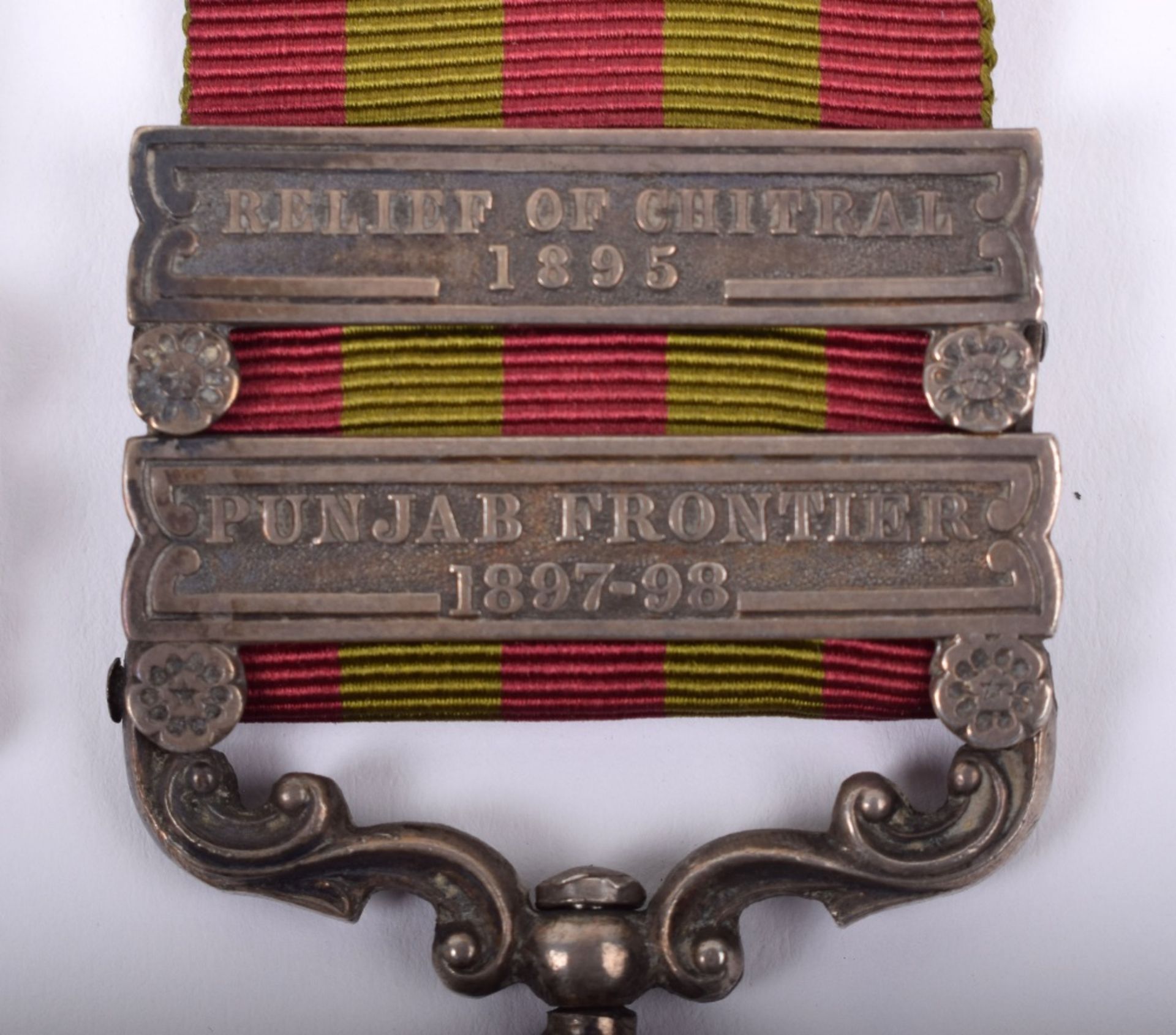 Relief of Chitral and Kings South Africa Medal Pair East Kent Regiment - Image 3 of 8