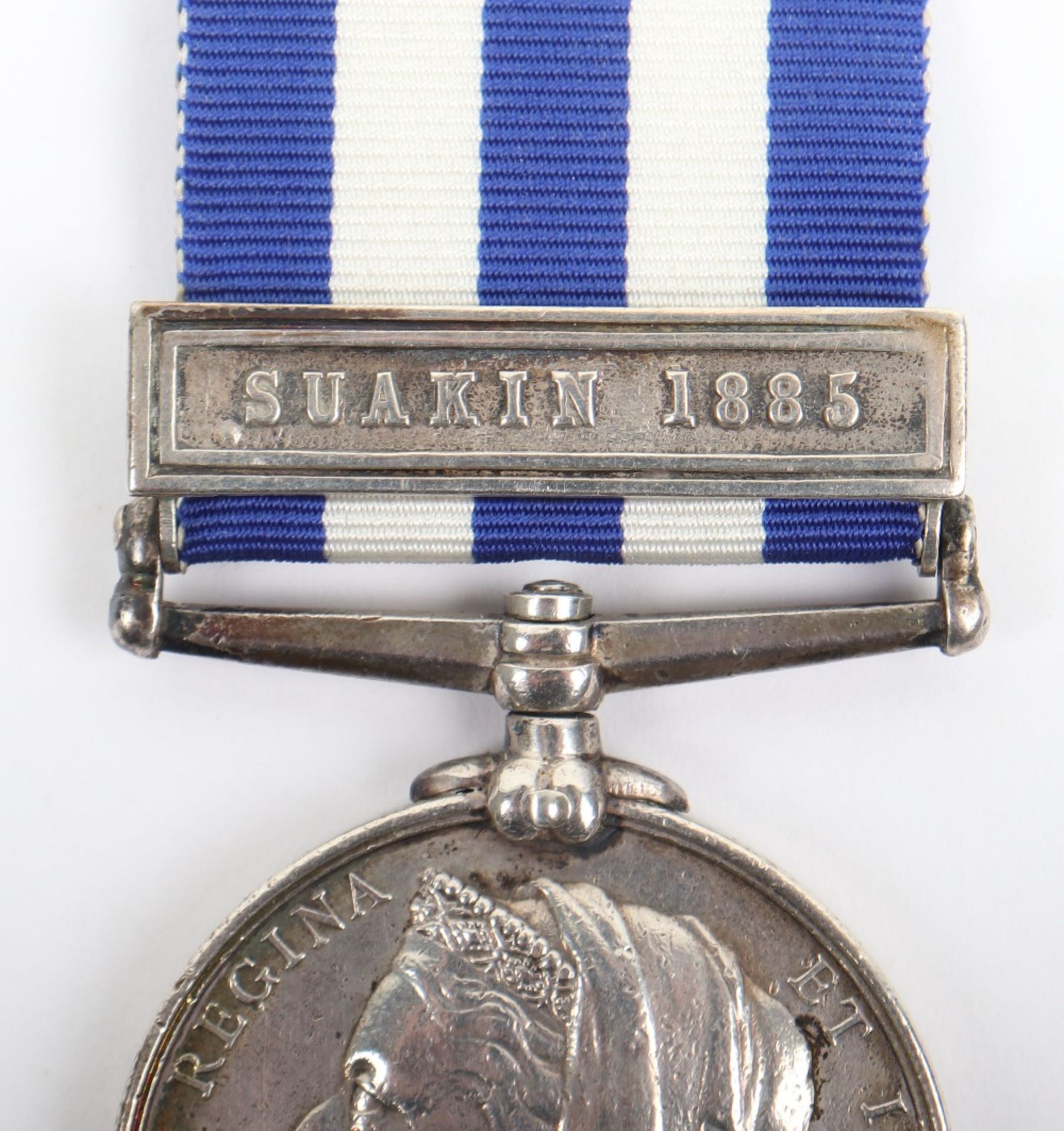 British Egypt and Sudan 1882-89 Campaign Medal 5th Battery 1st Battalion Scottish Royal Artillery - Image 2 of 4