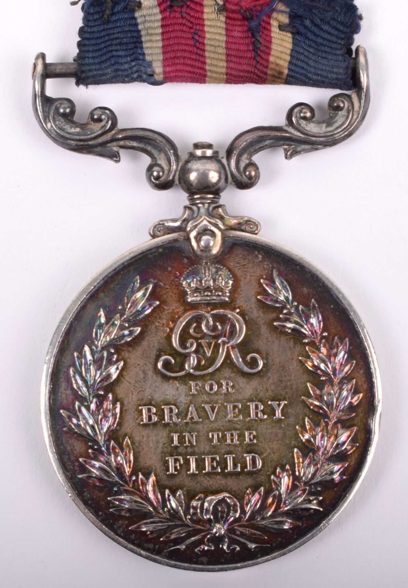 George V Military Medal (M.M) 219th Company Machine Gun Corps / East Surrey Regiment, Awarded for Ga - Bild 7 aus 7