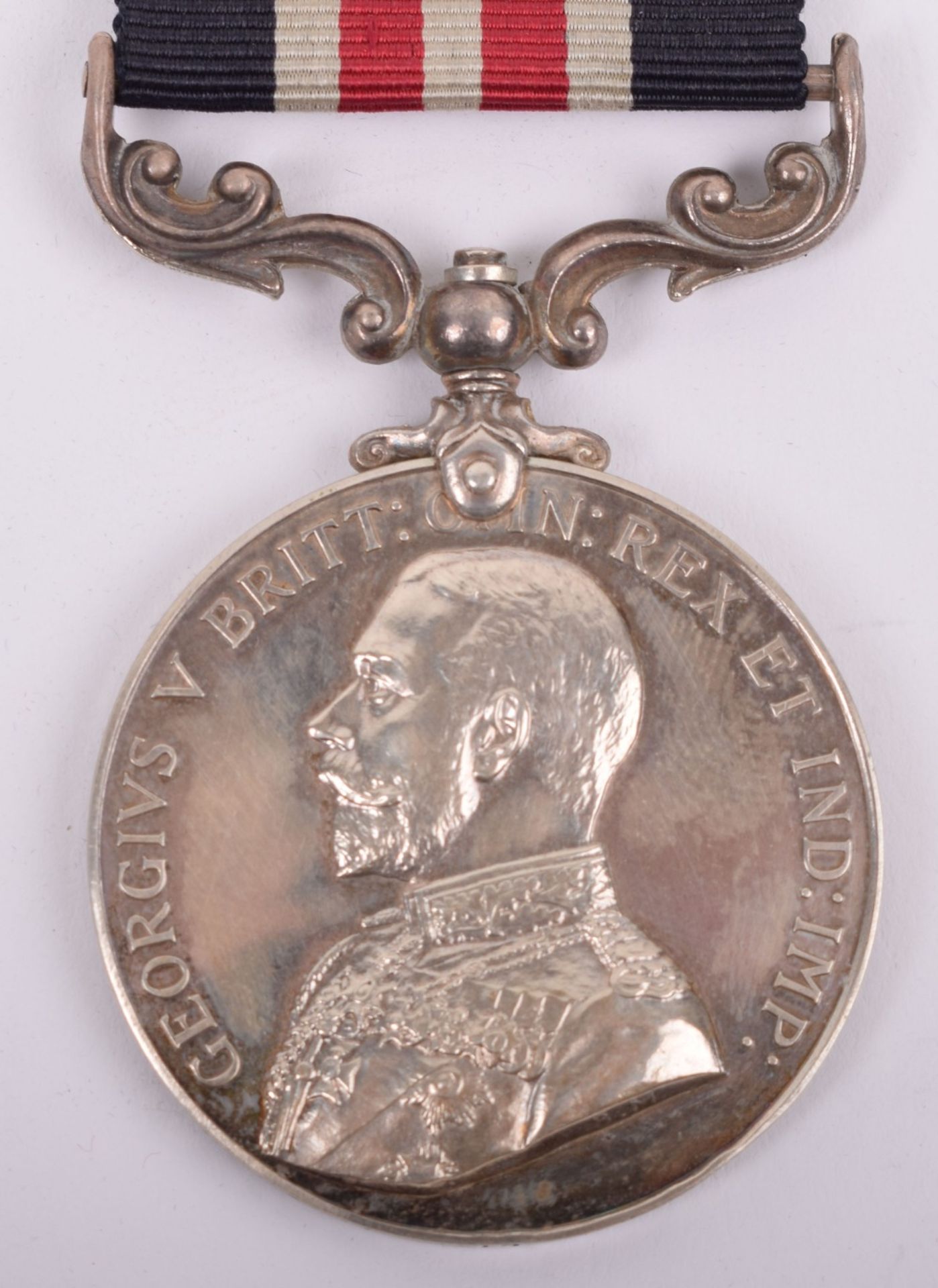 George V Military Medal (M.M) 13th Battalion Rifle Brigade, Awarded for Gallantry During a Victoria