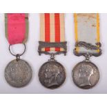 Victorian Crimean and Indian Mutiny Medal Group of Three Royal Welsh Fusiliers