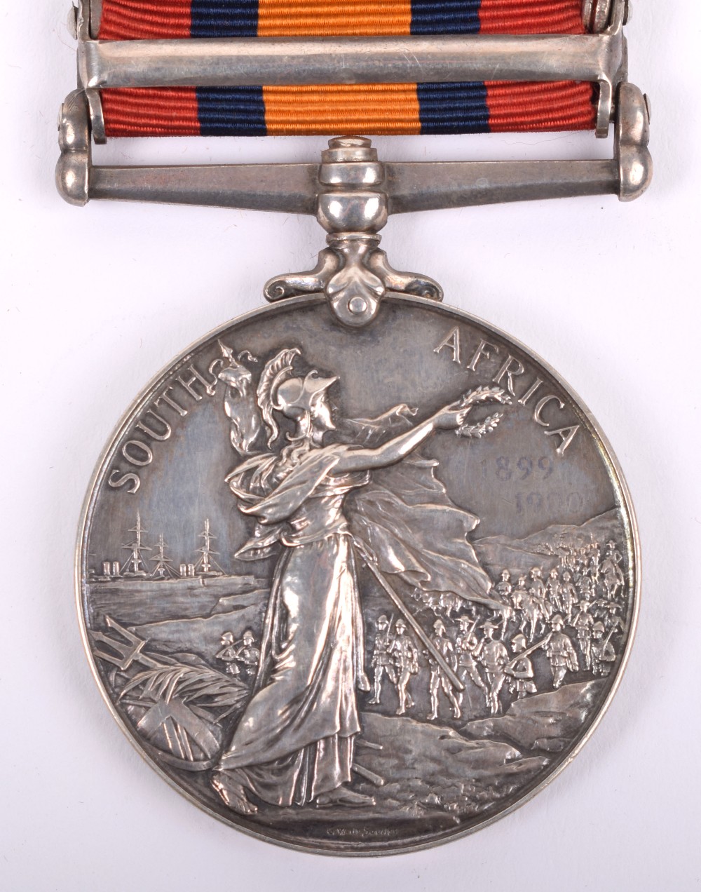 Scarce Queens South Africa Medal Defence of Ladysmith 1st Balloon Section Royal Engineers - Image 6 of 6