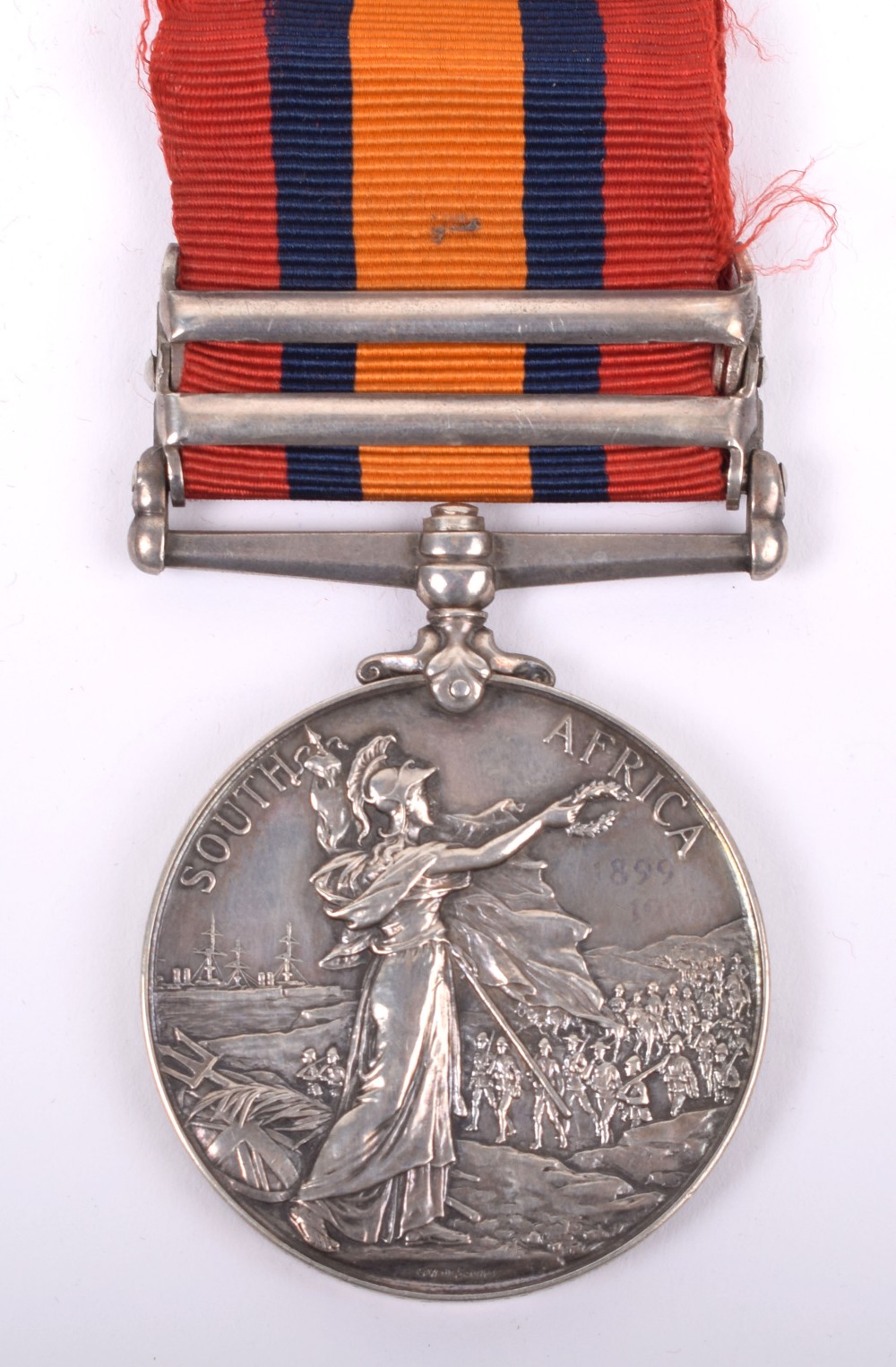 Scarce Queens South Africa Medal Defence of Ladysmith 1st Balloon Section Royal Engineers - Image 5 of 6