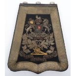 Victorian Royal Artillery Officers Sabretache