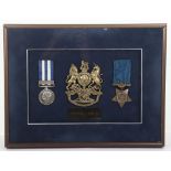 Egypt & Sudan Campaign Medal Pair “D” Battery 1st Brigade Royal Artillery