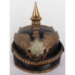 Prussian Model 1894 Pickelhaube of Garde Dragooner Regiment Nr 1 (Queen Victoria of Great Britain an