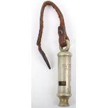 3/1st London Regiment Regimentally Marked 1915 Dated Trench Whistle