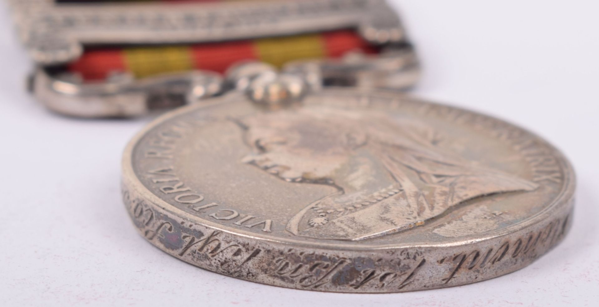 Indian General Service Medal 1895-1902 Royal Scots Fusiliers - Bild 4 aus 6