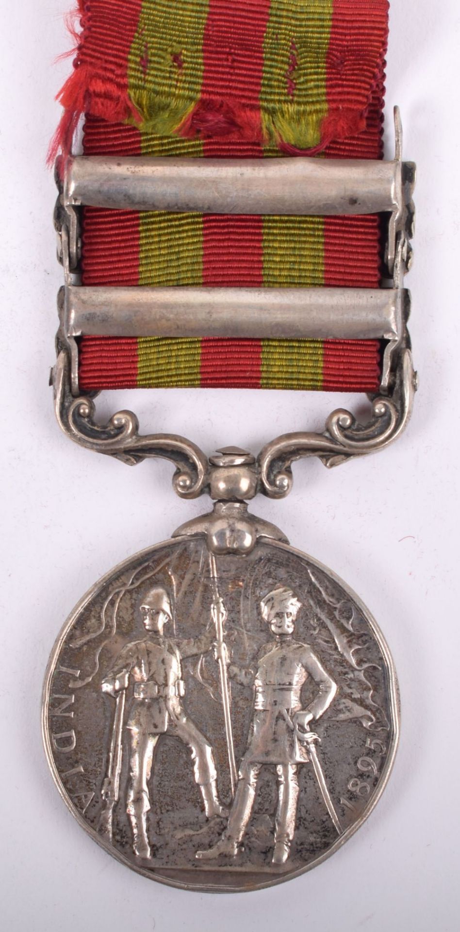 Indian General Service Medal 1895-1902 Royal Scots Fusiliers - Bild 6 aus 6