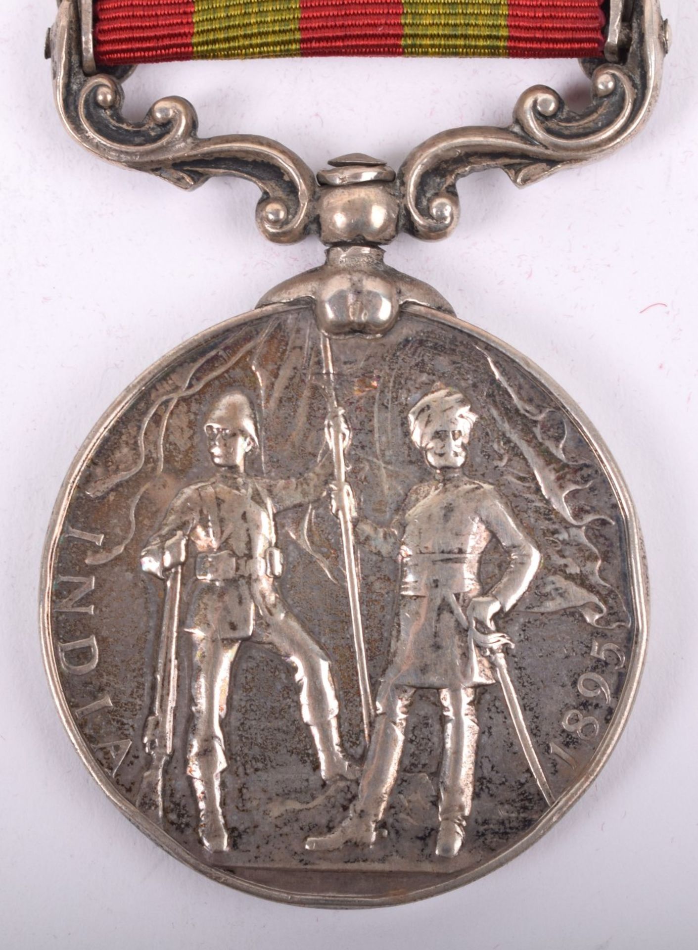 Indian General Service Medal 1895-1902 Royal Scots Fusiliers - Bild 5 aus 6