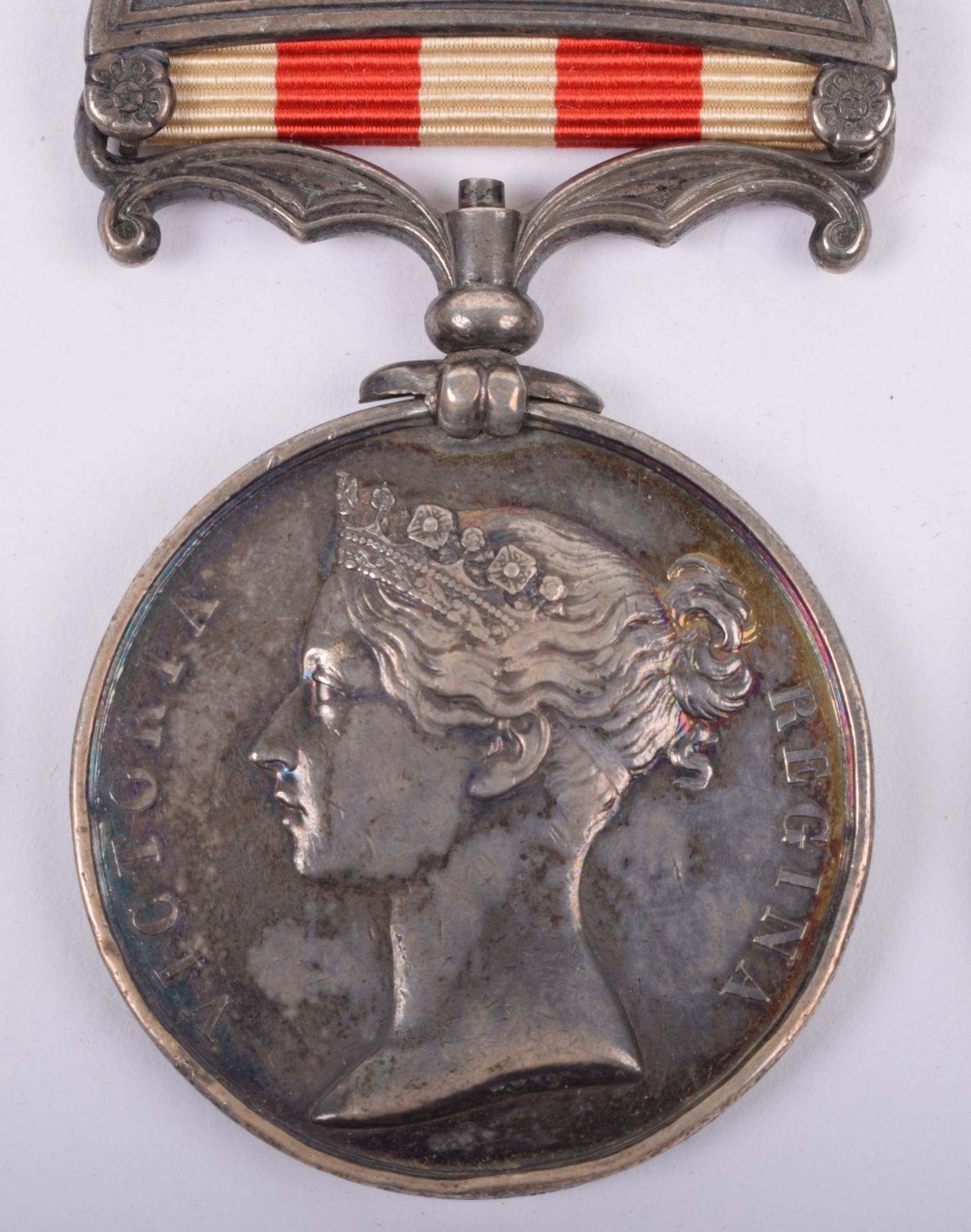 Victorian Crimean and Indian Mutiny Medal Group of Three Royal Welsh Fusiliers - Image 5 of 11