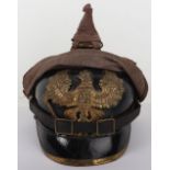 Prussian Other Ranks Pickelhaube with Trench Cover