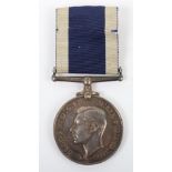 George VI Royal Naval Long Service Good Conduct Medal HMS Shoreham