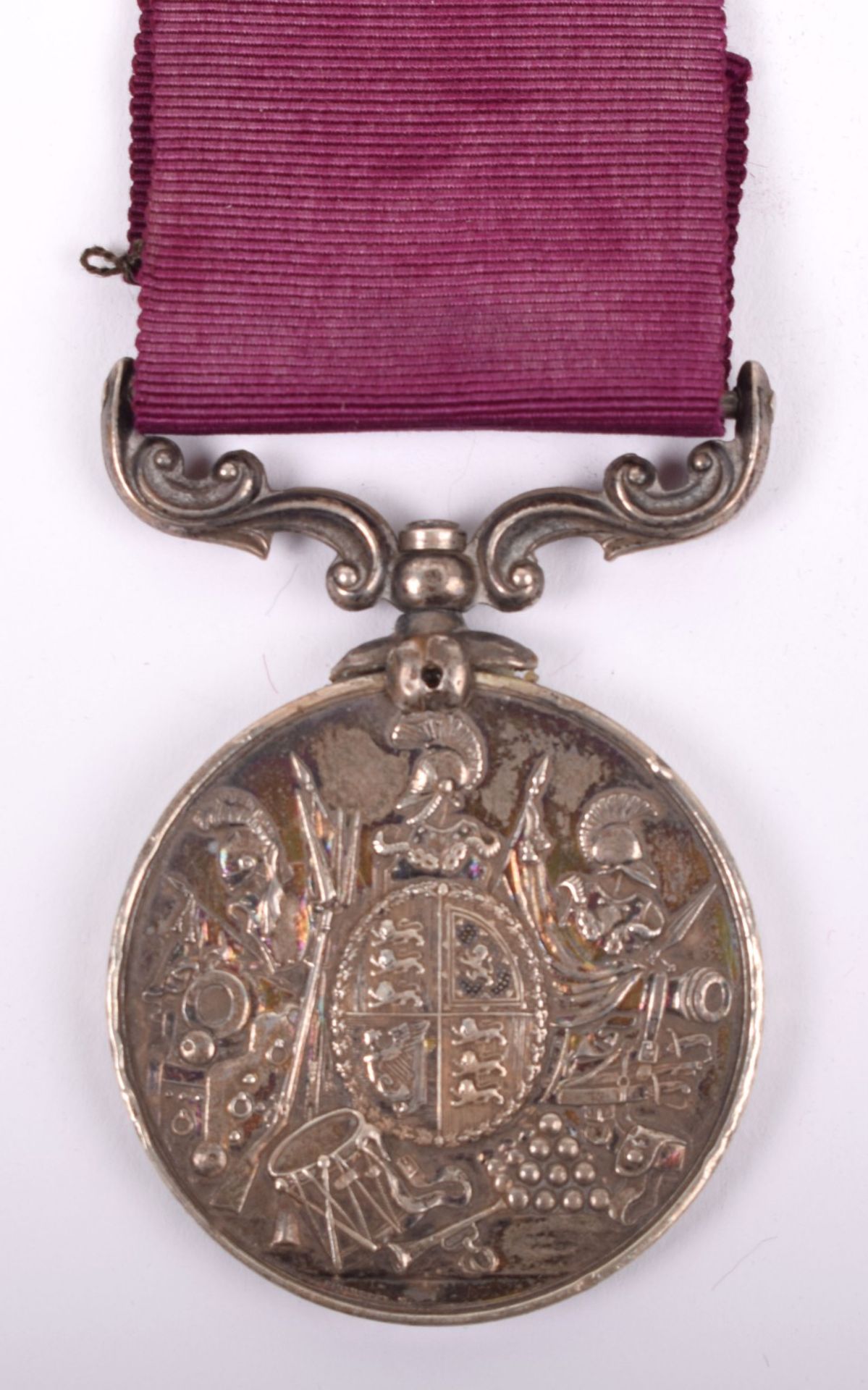 Victorian Army Long Service Good Conduct Medal 10th Division Coastal Battery Royal Artillery