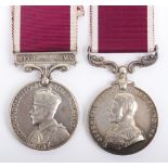 George V Army Long Service Good Conduct Medal Royal Artillery