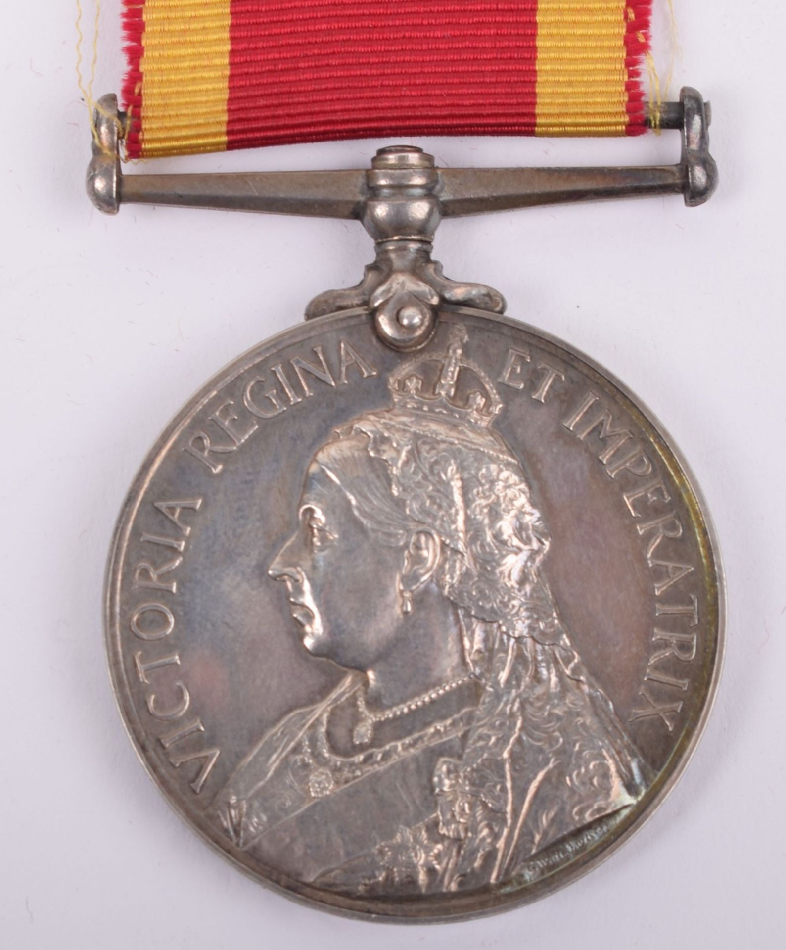 Rare China 1900 Medal Hankow Volunteers - Image 2 of 5