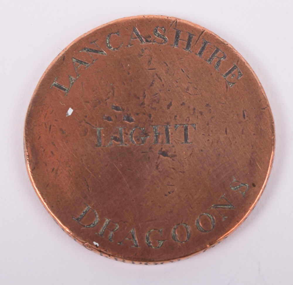 Georgian Lancashire Light Dragoons Token - Image 5 of 6