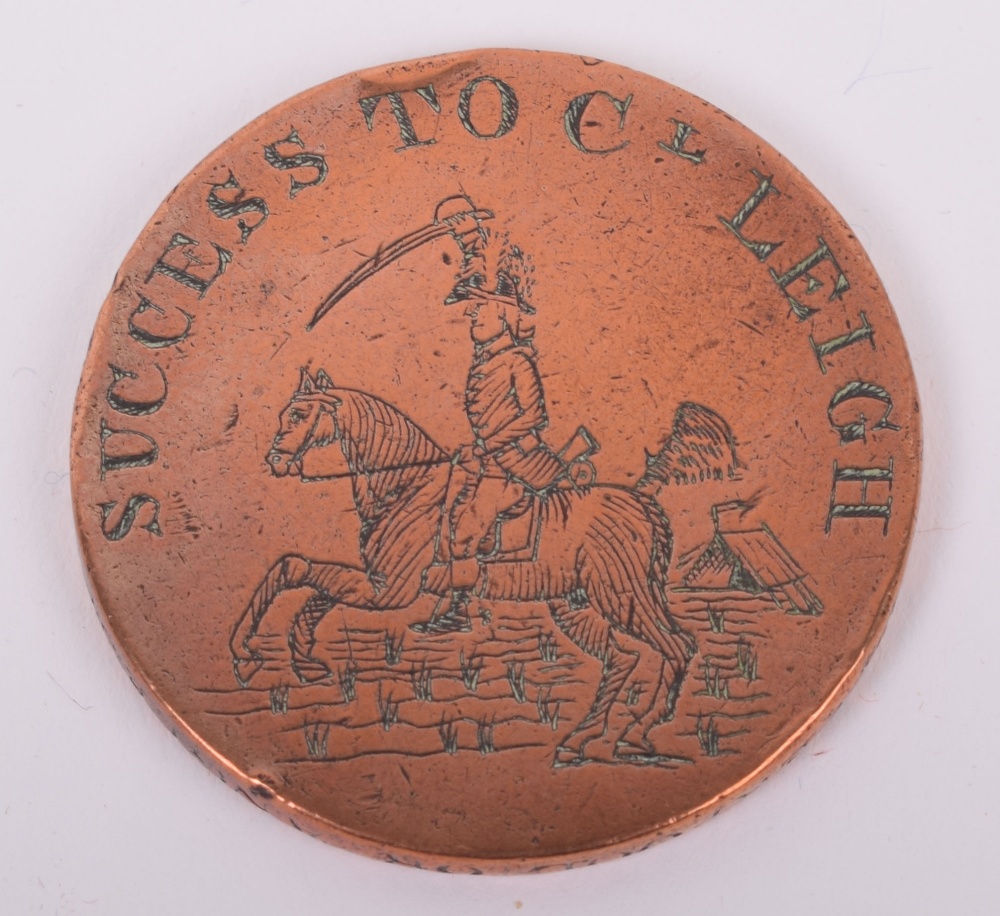 Georgian Lancashire Light Dragoons Token - Image 3 of 6