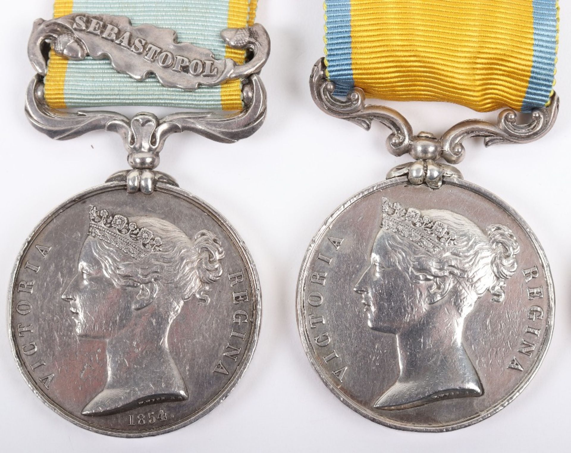 British Crimea 1854-56 Campaign Medal Trio Royal Marines HMS Odin - Bild 5 aus 9