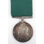 Edward VII Volunteer Force Long Service Medal 8th Lancashire Royal Garrison Artillery Volunteers