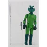 Vintage Kenner/Palitoy Star Wars Greedo 3 ¾ inches UKG 85% Graded Figure