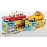 Two Vintage Boxed Corgi Toys