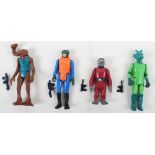 Four Loose 2nd Wave Vintage Star Wars Figures
