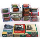 Collection of Diecast model boxed Buses