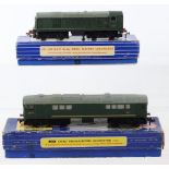 Two Hornby Dublo 3-rail boxed Diesel Electric locomotive