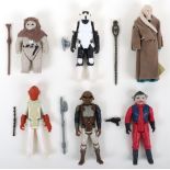 Six Return of The Jedi 1st Wave Vintage Star Wars Loose Figures