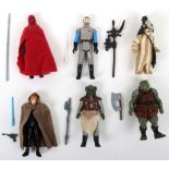 Six Return of The Jedi 1st Wave Vintage Star Wars Loose Figures