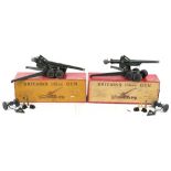 Two Britains boxed 2064 155mm Guns