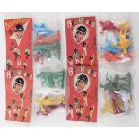 Beatlemania bagged figures