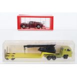 Majorette (France) 322 Bernard Articulated Low Loader with crane