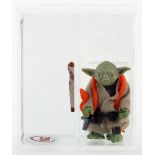 Vintage Kenner/Palitoy Star Wars Yoda Orange Snake 3 ¾ inches UKG 75% Graded Figure