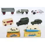 Seven various Dinky toys