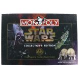 Star Wars Monopoly set hand signed twice by Dave Prowes who played Darth Vader