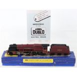 Hornby Dublo 3-rail boxed 3226 City of Liverpool locomotive and tender,