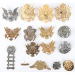 Grouping of American (USA) Military Badges