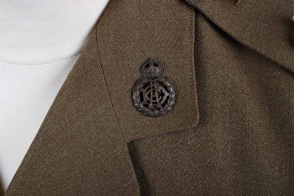 WW2 British Officers Service Dress Uniform Army Dental Corps / PAI Force - Bild 5 aus 16