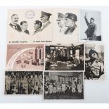 Grouping of Third Reich and Italian Fascists Postcards