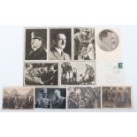 Set of Five Third Reich Adolf Hitler Postcards