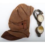 Royal Flying Corps (R.F.C) Leather Flying Helmet