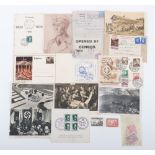 Selection of Third Reich Postcards and Stamps