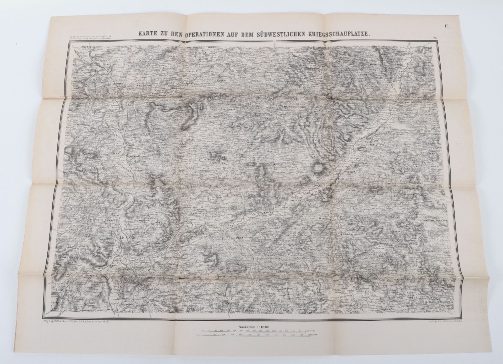 Collection of Maps Relating to the Franco-Prussian War - Bild 18 aus 20