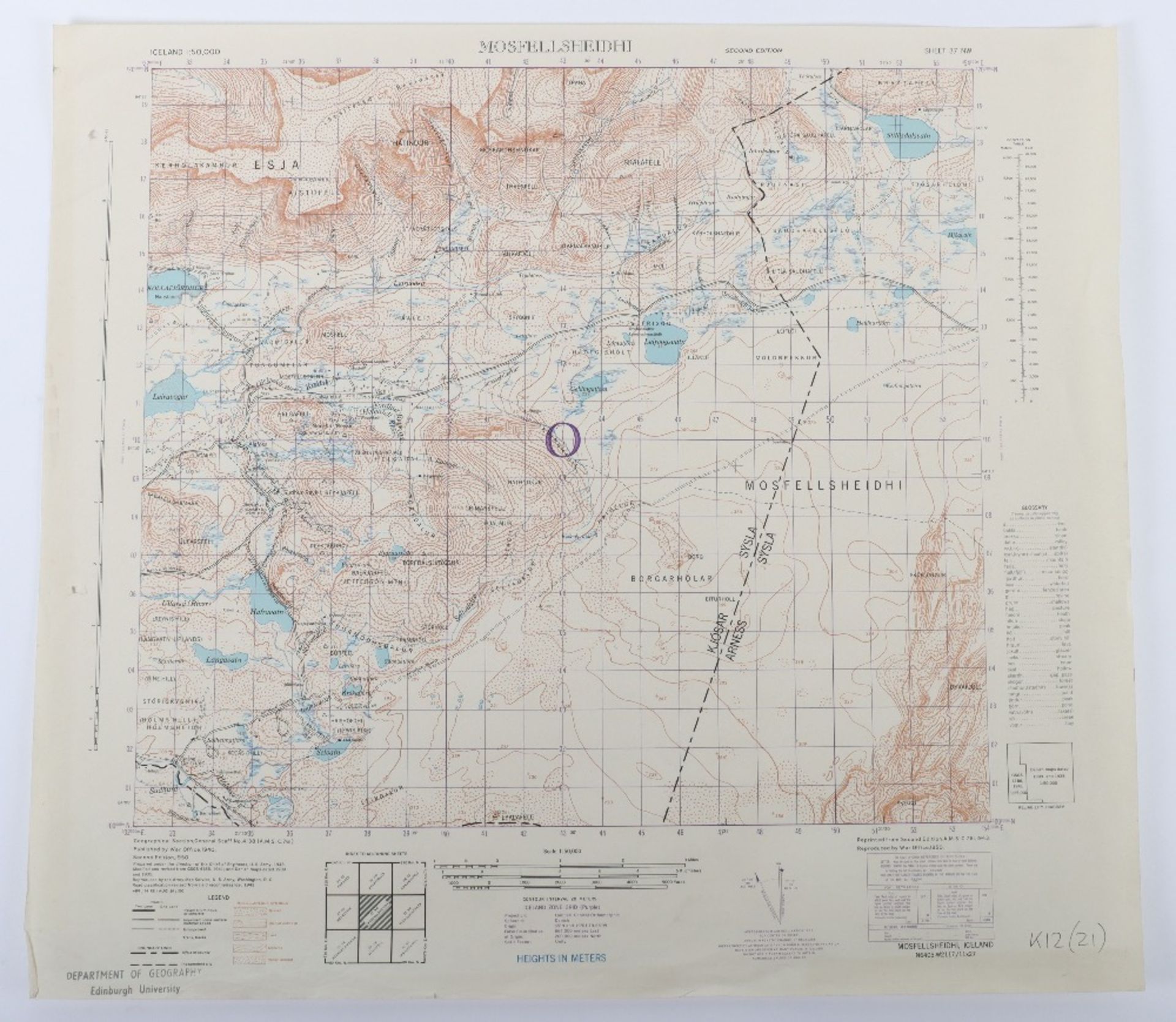 US Army Maps Iceland - Bild 4 aus 10