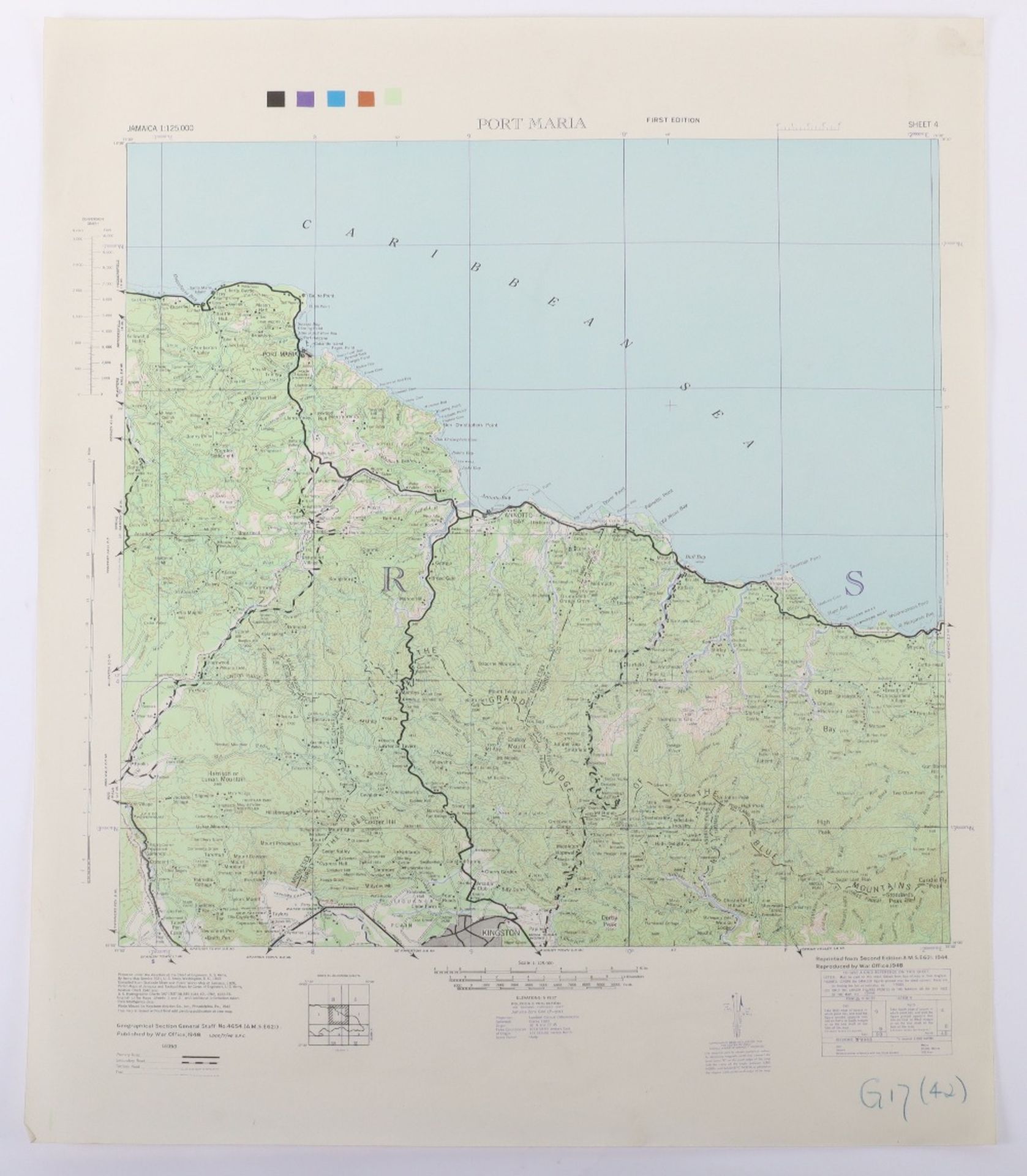 Set of 16 Maps of Jamaica - Bild 8 aus 9