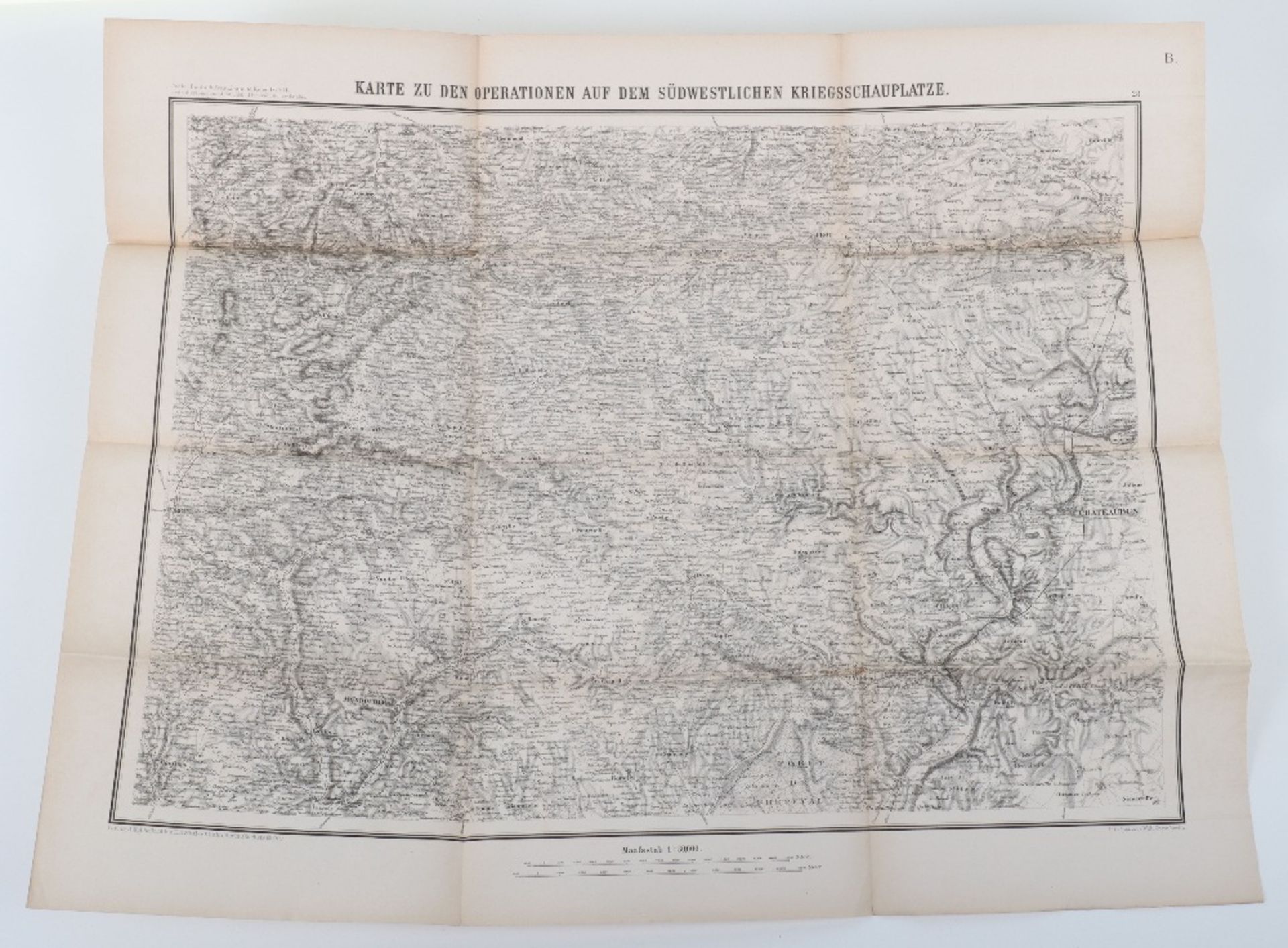 Collection of Maps Relating to the Franco-Prussian War - Bild 6 aus 20